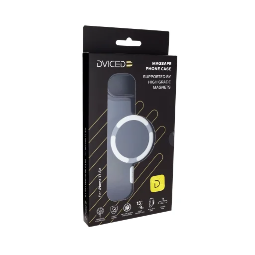  iPhone Ezüst Dviced MagSafe Air füstszínű tok - 5