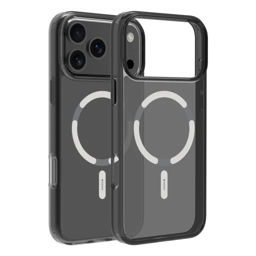  iPhone 17 Pro Max Ezüst Dviced MagSafe füstszínű tok - 1