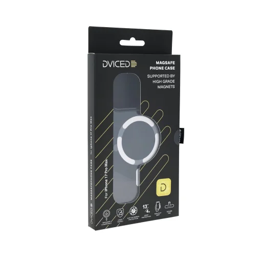  iPhone 17 Pro Max Ezüst Dviced MagSafe füstszínű tok - 3