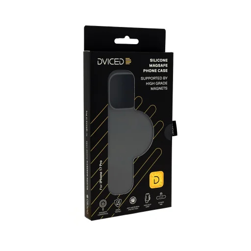  iPhone 17 Pro Szürke Dviced Szilikon MagSafe tok - 5