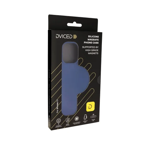  iPhone 17 Kék Dviced Szilikon MagSafe tok - 2
