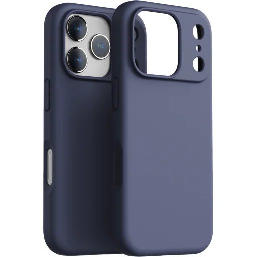  Apple iPhone 17 Pro Kék Dviced Szilikon MagSafe tok - 1