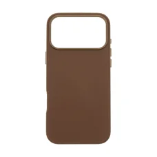  iPhone 17 Pro Max Barna Dviced bőr MagSafe tok