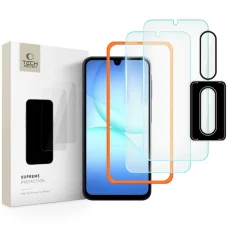Tech-protect Supreme Könnyű Készlet 3-csomag Galaxy A17 4g / 5g Átlátszó üvegfólia
