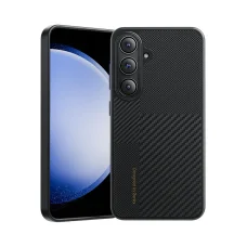  Samsung Galaxy S24 Plus fekete Benks Montage Magnetic Armor Pro Kevlar tok fém kerettel 600D+1500D (MA41)