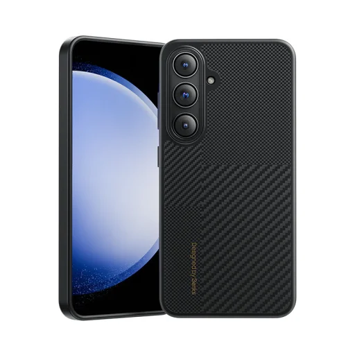  Samsung Galaxy S24 Plus fekete Benks Montage Magnetic Armor Pro Kevlar tok fém kerettel 600D+1500D (MA41) - 1