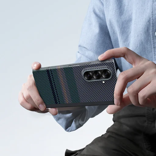 Samsung Galaxy Z Fold 7 Benks Mágneses Páncél Air Aurora Axis Kevlar 600D+1000D tok - 8