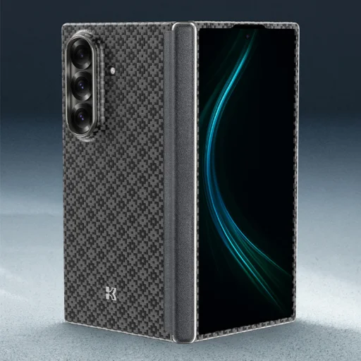  Samsung Galaxy Z Fold 7 Benks Mágneses Páncél Rács Tengely Kevlar 1000D tok - 6