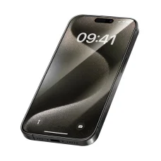  iPhone 15 Pro fekete Benks Edzett üveg Arc Shield Teljes Lefedettség (GA61) üvegfólia