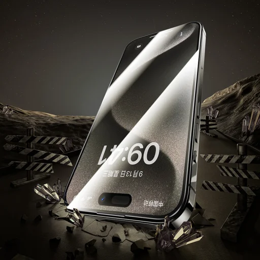  iPhone 15 Pro Max fekete Benks Tempered glass Arc Shield Full Coverage (GA62) üvegfólia - 5