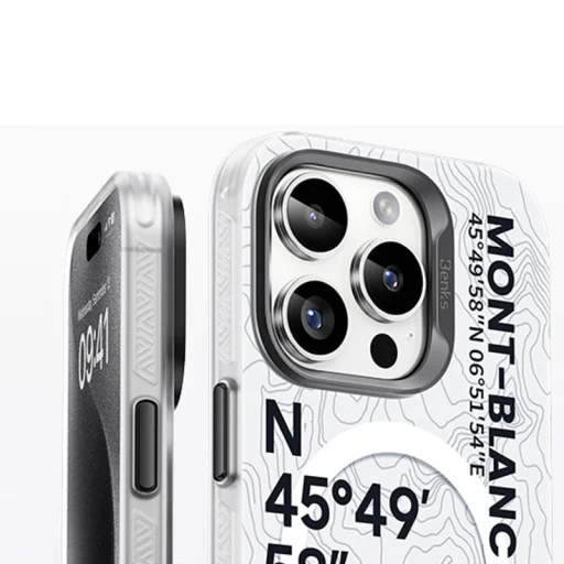  iPhone 16 Pro Benks Magnetic Armor Air Kevlar 600D Summit Mont-Blanc (A065) tok - 11