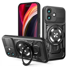 iPhone 17 Defender Armor Mag tok fekete