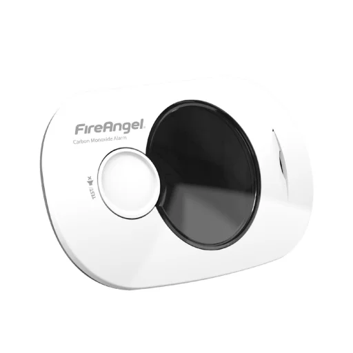 FireAngel FA3322-INT szén-monoxid vészjelző, beépített, nem cserélhető lítium elem, 10 év várható üzemidő, LCD kijelző, fehér - 1