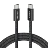 USB-C to USB-C Cable Anker Zolo, 240W, 1.8m, Black A8060H12  thumbnail