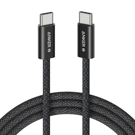 USB-C to USB-C Cable Anker Zolo, 240W, 1.8m, Black A8060H12  - 1