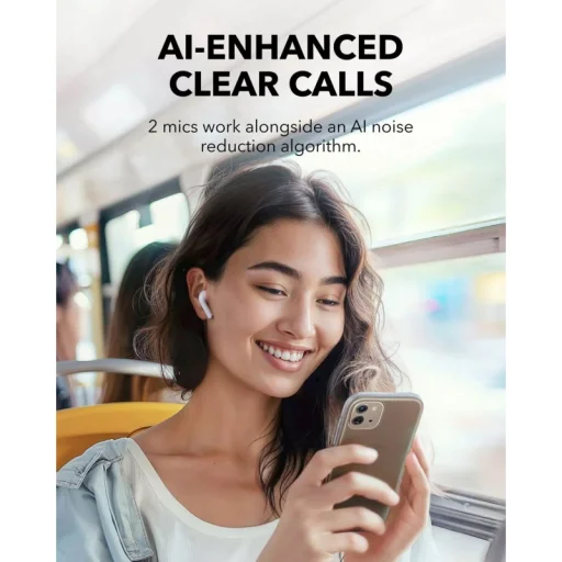 Anker Soundcore K20i, Fehér Vezeték nélküli Fülhallgató - 5