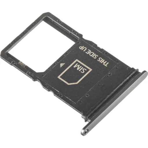 SIM tálca Motorola Razr 2024 / Razr 50, Koala Szürke (Acélszürke) - 1