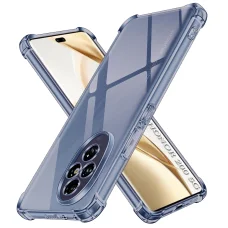 Honor 200 Smoke Black Techsuit - Shockproof Clear Silicone tok