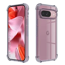 Google Pixel 9 Füstfekete Techsuit Shockproof Átlátszó Szilikon Tok tok
