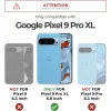 Google Pixel 9 Pro XL Dexnor 360 ütésálló tok kihajtható állvánnyal és kameravédővel fekete thumbnail