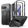 Google Pixel 9 Dexnor ütésálló tok kihajtható állvánnyal és kameravédővel fekete thumbnail