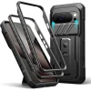 Google Pixel 10 Pro XL Dexnor ütésálló tok kihajtható állvánnyal és kameravédővel fekete thumbnail