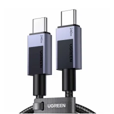 USB-C USB-C kábel Ugreen L513, 240W, 1m, 480Mbps (Csillagszürke)