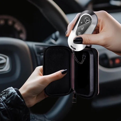 Tech-protect KLR300 Faraday-ketrec rózsaszín - 7