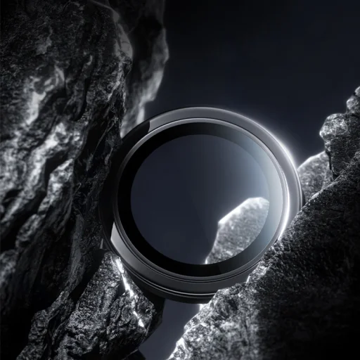  iPhone 16/16 Plus Ezüst Titán Benks Edzett Üveg Glass Warrior Kamera Lencsevédő (2 darab lencse) - 5