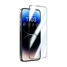  iPhone 14 Pro fekete Benks edzett üveg Glass Warrior zafír bevonattal (FC57) üvegfólia