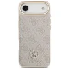  iPhone 17 Rózsaszín GUESS 4G Strass Logo & Big Strap Metal Buttons MagSafe Original Case tok thumbnail