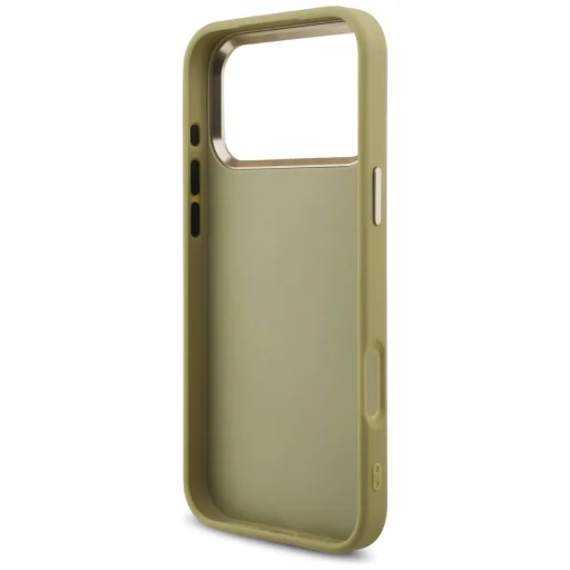  iPhone 17 Pro Max Guess Fixed Glitter Big 4G Metal Frame tok arany - 13