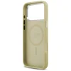  iPhone 17 Pro Max Guess Glitter Triangle Logo MagSafe tok arany thumbnail