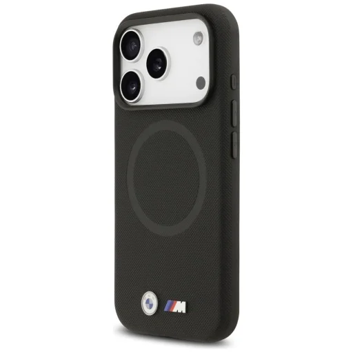 iPhone 17 Pro Max BMW M FW Fém Logós MagSafe tok Fekete tok - 3