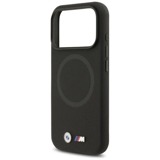 iPhone 17 Pro Max BMW M FW Fém Logós MagSafe tok Fekete tok - 5