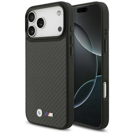 iPhone 17 Pro Max BMW M Kevlar matt fekete tok - 1
