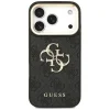 iPhone 17 Pro Guess 4G Big 4G Classic Logo Big Strap Metal Gombok fekete tok thumbnail