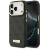 iPhone 17 Pro Guess 4G Logo Plate MagSafe tok Fekete thumbnail
