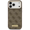 iPhone 17 Pro Max Guess 4G Logo Plate MagSafe tok Barna thumbnail