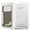 iPhone 17 Pro Max Guess 4G Logo Plate MagSafe tok Barna thumbnail