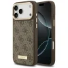 iPhone 17 Pro Max Guess 4G Logo Plate MagSafe tok Barna thumbnail