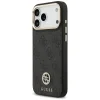 iPhone 17 Pro Max Guess 4G Srtass Logo & Big Strap Metal Buttons MagSafe fekete tok thumbnail