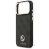 iPhone 17 Pro Max Guess 4G Srtass Logo & Big Strap Metal Buttons MagSafe fekete tok thumbnail