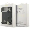 iPhone 17 Pro Max Guess 4G Srtass Logo & Big Strap Metal Buttons MagSafe fekete tok thumbnail