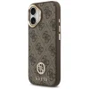 iPhone 17 Guess 4G Strass Logo & Big Strap Metal Buttons MagSafe barna tok thumbnail