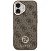 iPhone 17 Guess 4G Strass Logo & Big Strap Metal Buttons MagSafe barna tok thumbnail