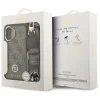 iPhone 17 Guess 4G Strass Logo & Big Strap Metal Buttons MagSafe barna tok thumbnail