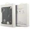 iPhone 17 Guess 4G Strass Logo & Big Strap Metal Buttons MagSafe tok Fekete thumbnail