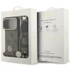 iPhone 17 Pro Guess 4G Strass Logo & Nagy Pánt Fém Gombok MagSafe Barna tok thumbnail
