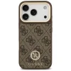 iPhone 17 Pro Guess 4G Strass Logo & Nagy Pánt Fém Gombok MagSafe Barna tok thumbnail